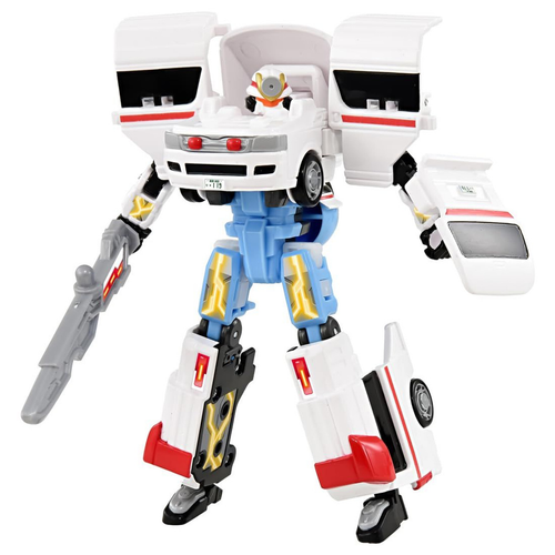 Takara Tomy Tomica Jobraver TJB03 MediBraver - Toyota Himedic Ambulance (Tomica) - Picture 2 of 8