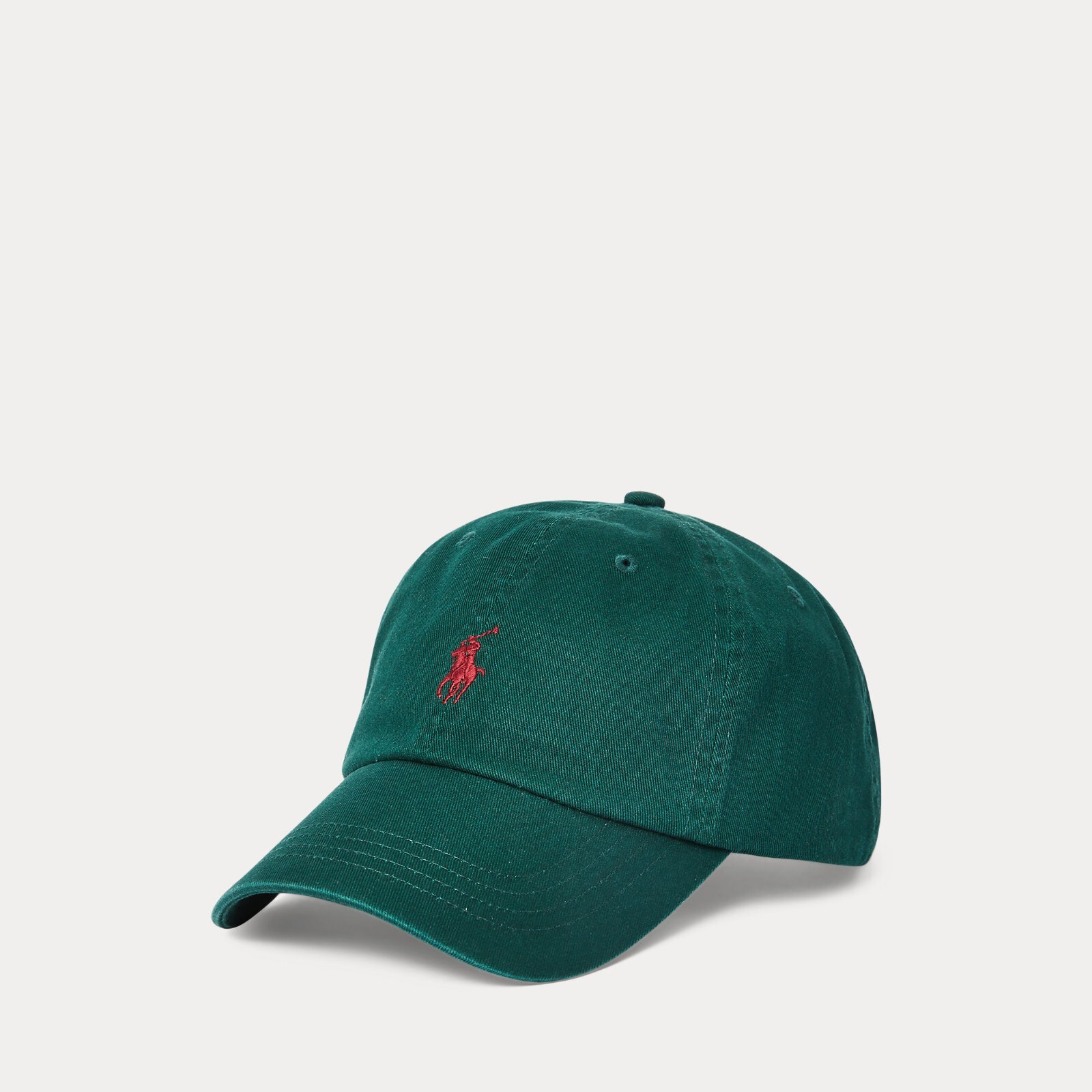 Ralph Lauren cappello berretto verde uomo taglia unica cavallino pony cotone