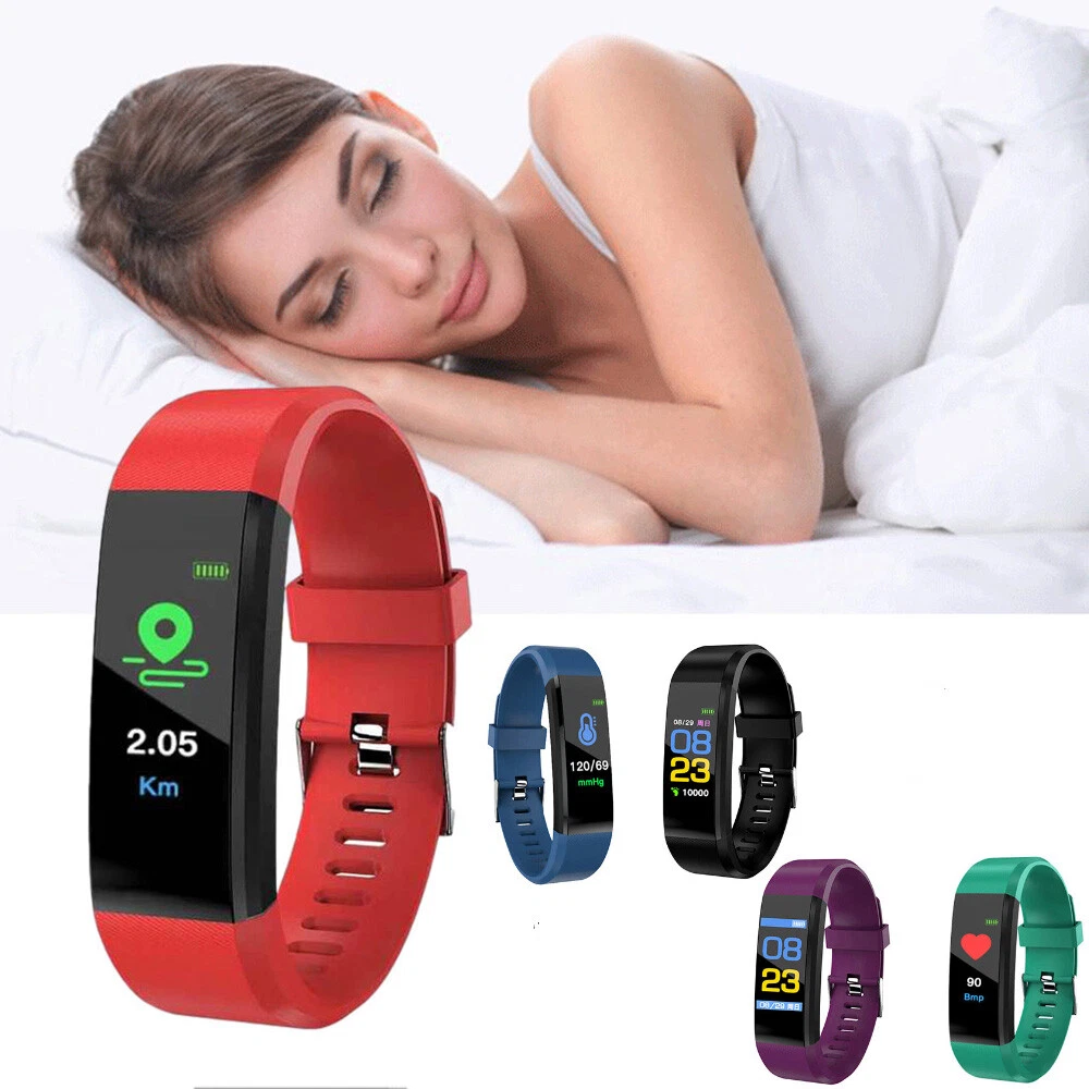 Smart Watch Sports Bracelet Heart Rate Monitor Blood Pressure