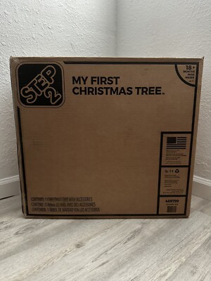 Step2 My First Christmas Tree w/ Accessories Exclusive Clear