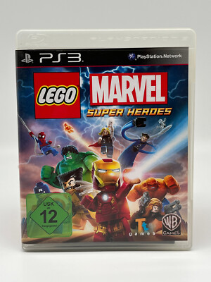 LEGO Marvel Super Heroes Sony PS3 Playstation 3 PS3 OVP + Anleitung Getestet