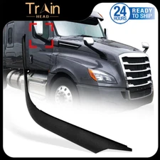 1PCS Door Mirror Arm Cover Right Side Black For Freightliner Cascadia 2018-2023