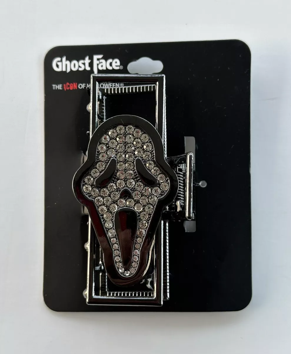 Scream Ghostface Hair Clip Claw Bling Hot Topic Bedazzle Brand New Rhinestones