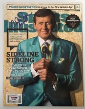 Craig Sager Signed Autographed Sports Illustrated Magazine No Label PSA/DNA COA2