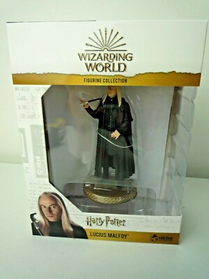 HARRY POTTER WIZARDING WORLD LUCIUS MALFOY FIGUR AUF STÄNDER NEU & VERSIEGELT