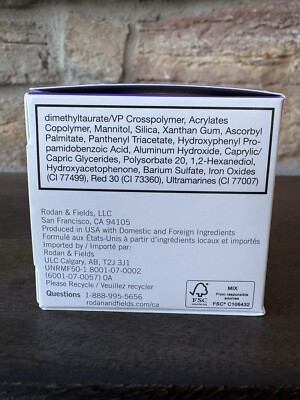 Rodan + Fields Unblemish Clarifying Mask 50ml 1.69 Fl oz; Sealed