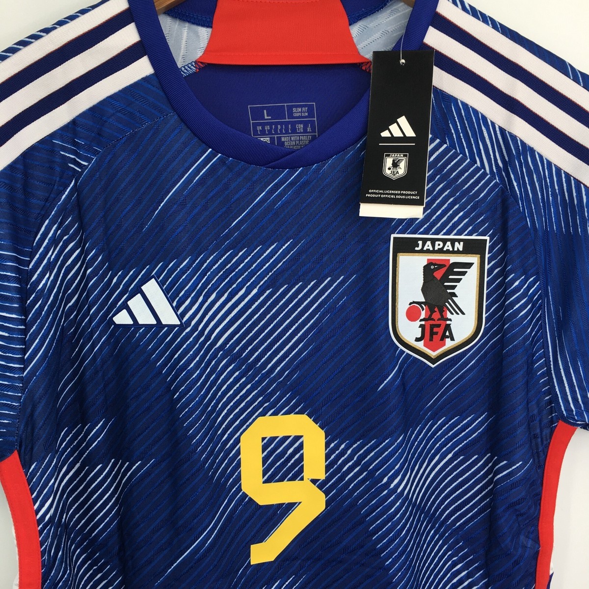 2022 adidas 日本代表 No.9 MITOMA 新品タグ付き adidas Soccer Japan National Team Uniform 2022 #9 Kaoru