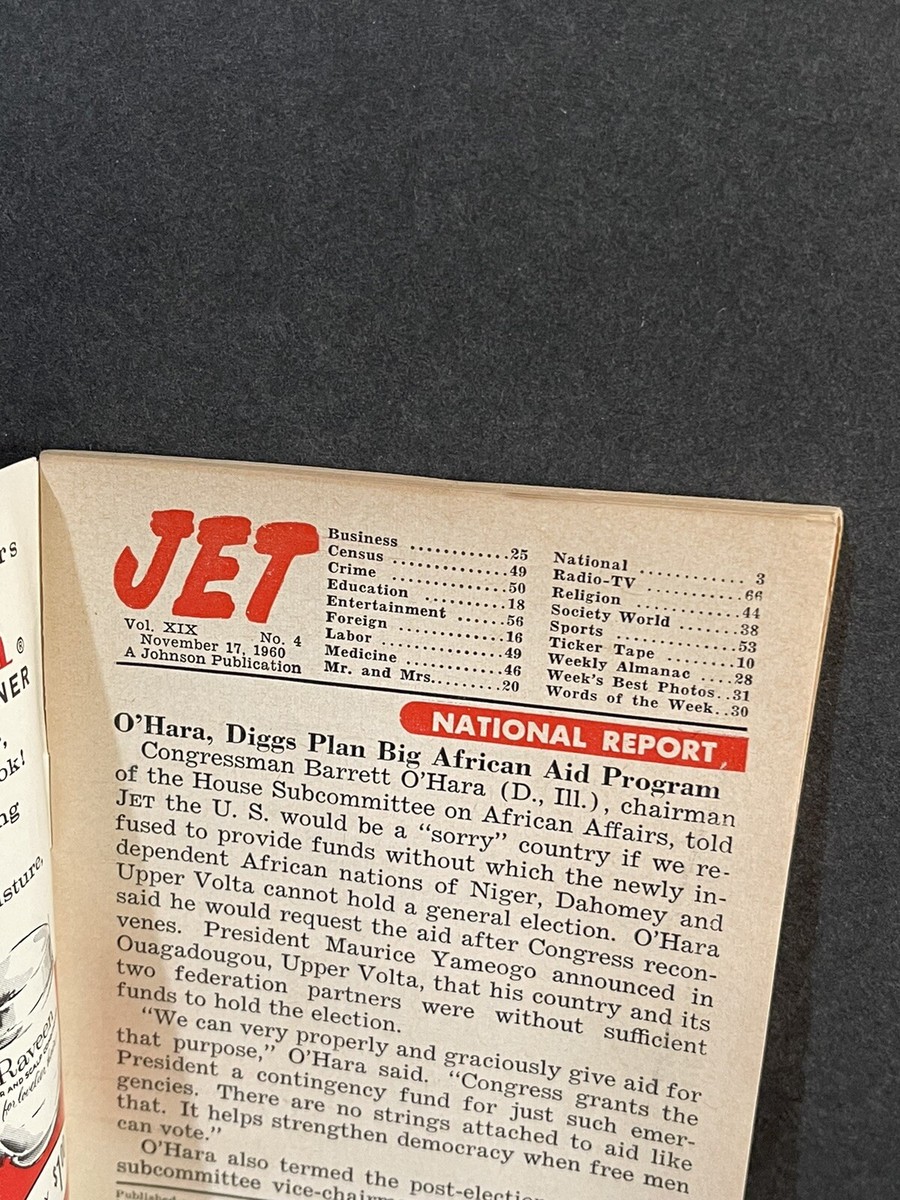 1960 November 17 Jet Magazine, LA Jeune Hundley (PM1)-2 | eBay