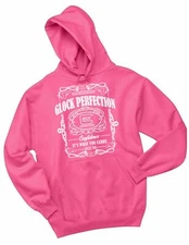 Official Licensed Glock Perfection - Hoodies - Neon Pink - Assorted Sizes