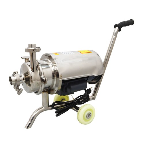 Food Grade Centrifugal Pump Sanitary Beverage Pump Movable Type Fast Clamp - Picture 5 of 15