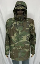 rare US ARMY Parka ECWCS Cold Weather GORE-TEX Woodland Camo M