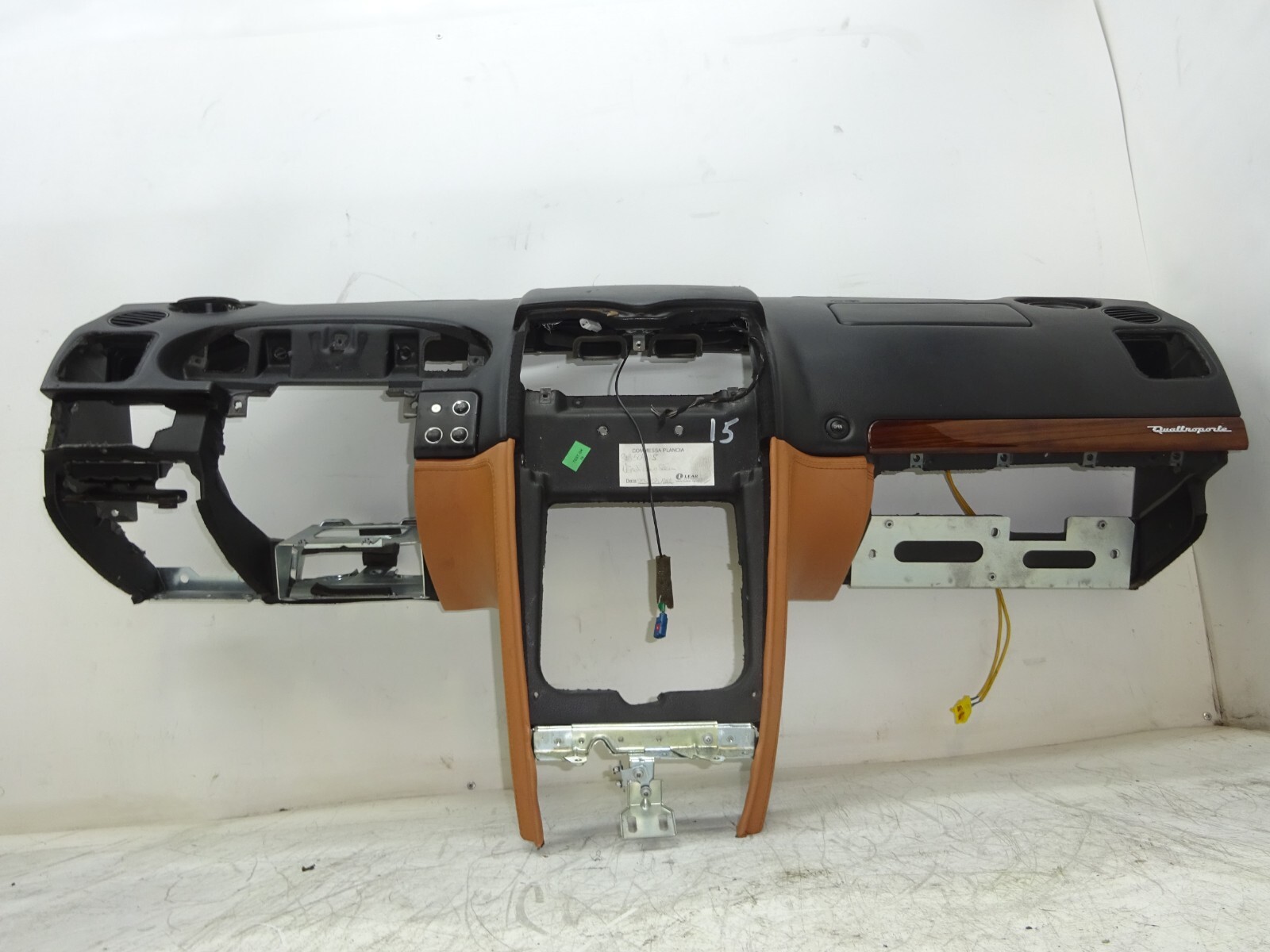 03-08 Maserati Quattroporte Front Dash Board Dashboard Panel Black OEM DE2209250