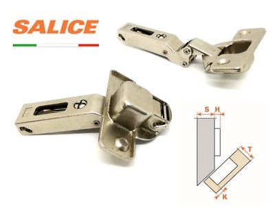 Cerniera Salice Con Basetta Regolabile - Foro 40 CFA7A99 | Pezzi 2 Per Serrature