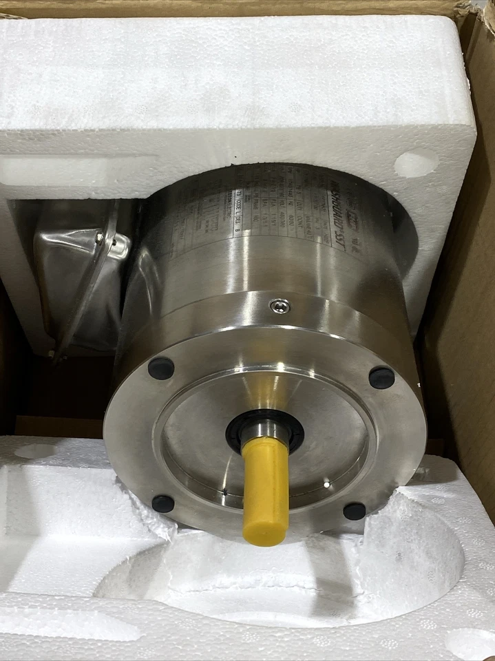 Leeson Washdown 3 Phase 3/4 HP Motor 191207.00 New - Image 3 of 3