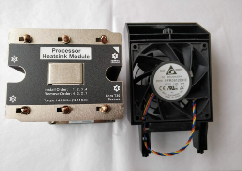 ThinkSystem ST558 ST550 heatsink WITH fan 01kp658 01kp749 - 第 1/3 張圖片