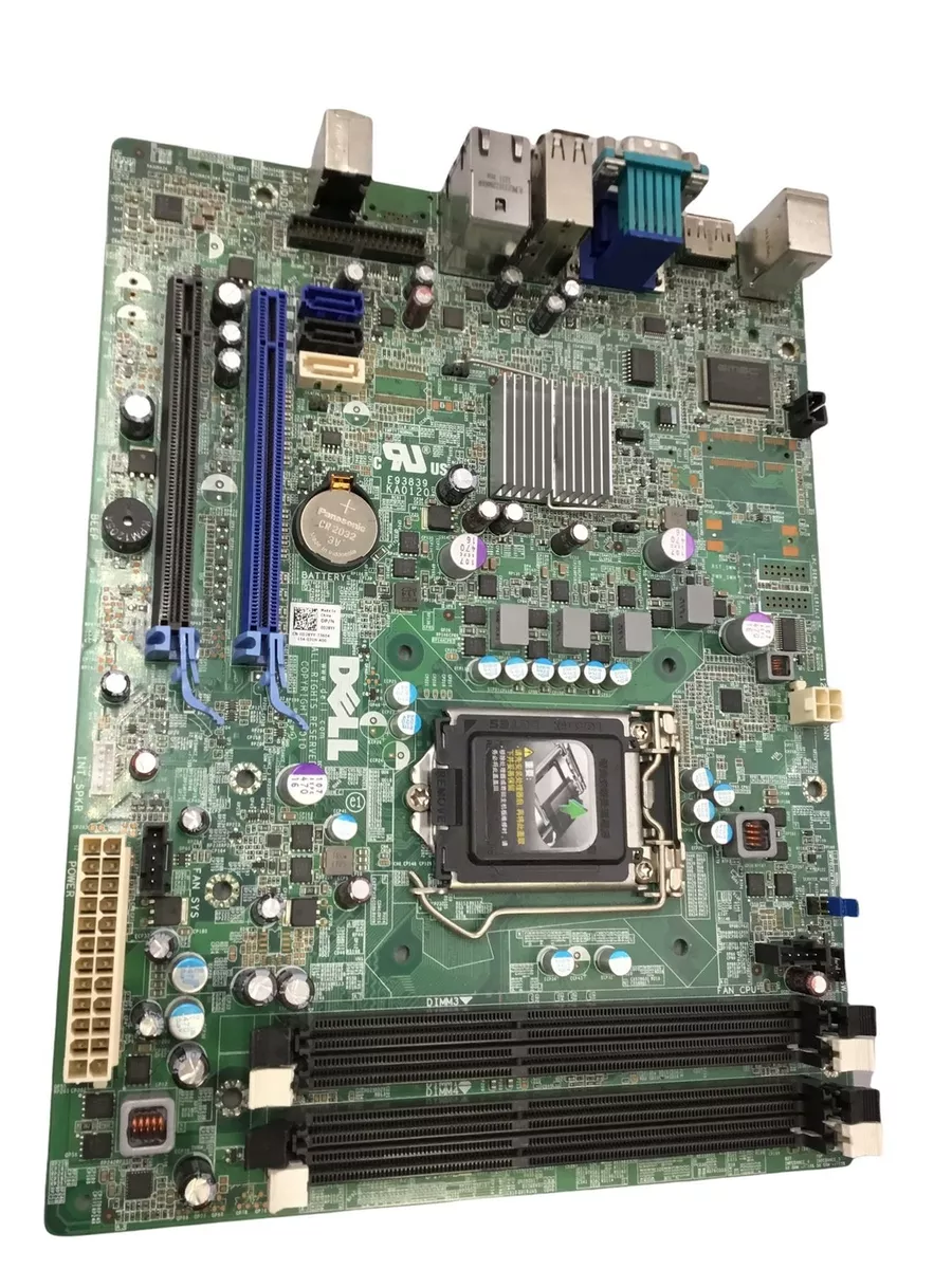 Dell Optiplex 790 SFF System Motherboard LGA 1155 W O Heat Sink