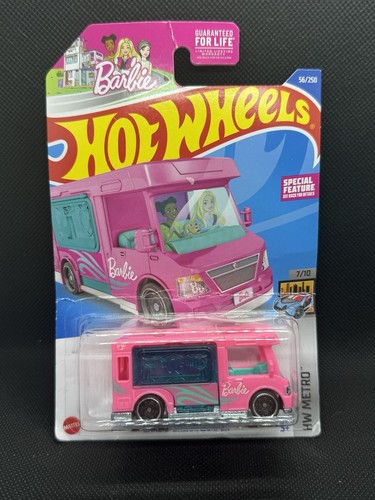 Hot Wheels BARBIE Dream Camper 56/250 HW Metro 7/10 & Special Feature