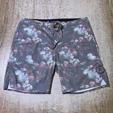 Roark Revival Floral Surf Board Shorts Mens Size 30 57188