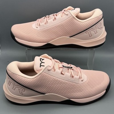 TYR CXT-2 Trainer Mens 12.5 Athletic Training Lifting Gym Shoes Light Pink NWOB!