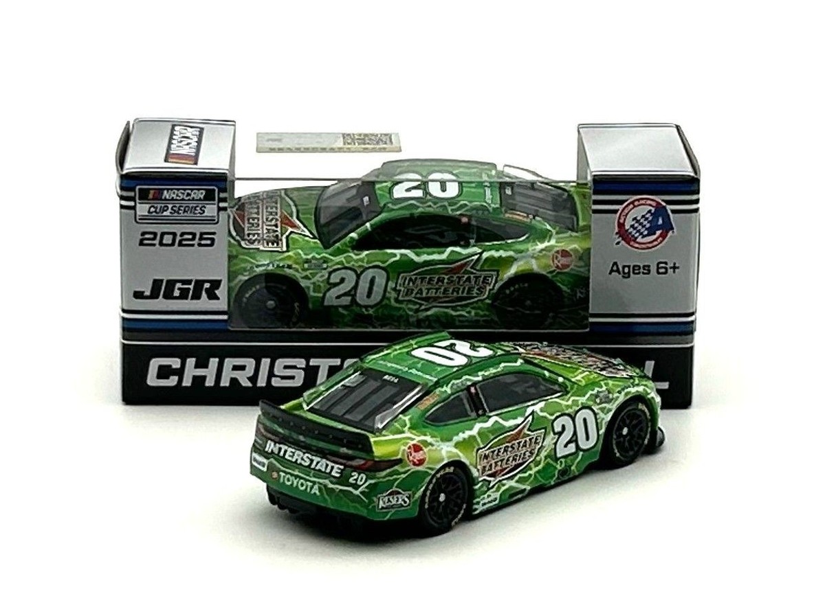 2025 CHRISTOPHER BELL #20 Interstate Batteries 1:64 Nascar Diecast