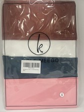 Kole Meego Crop Tops For Women Workout Cropped Tank Top High Neck Pack Of 4