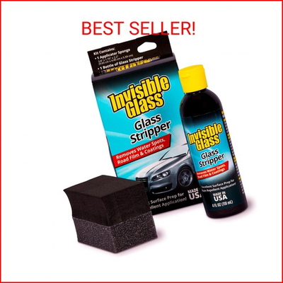 #ad Invisible Glass 91411 Glass Stripper – Hard Water Spot Remover – Strips Coatings $15.69