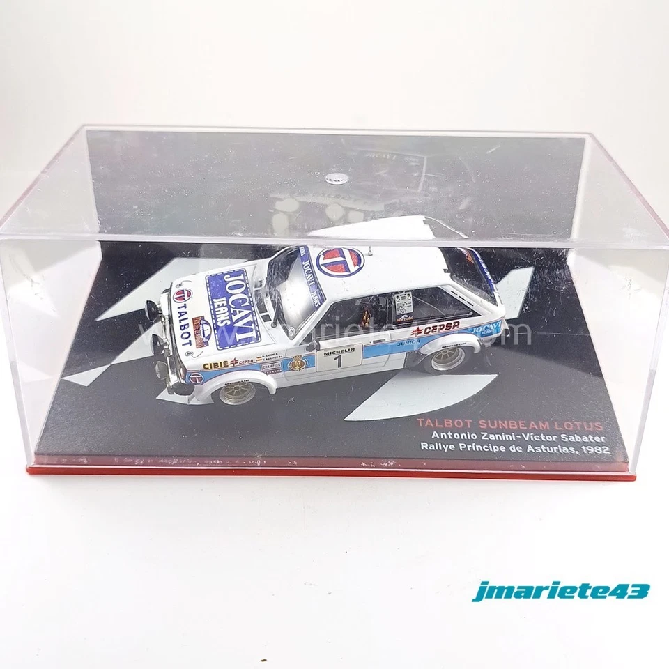 Talbot Sunbeam Lotus #1 A. Zanini - V. Sabater Principe delle Asturie 1982 1:43 - Immagine 3 di 4