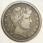 1896-P Barber Half, VF Details