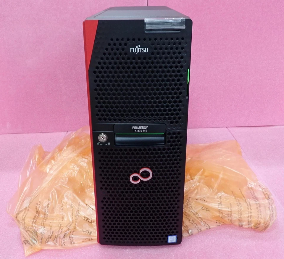 NEW Fujitsu Primergy TX1330 M4 4-Core E-2124 16GB RAM 4x 3.5" Bay Tower Server - Image 3 of 4