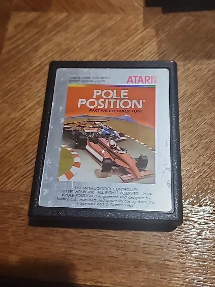 Atari 2600 Video Games Racing Pole Position for sale | eBay