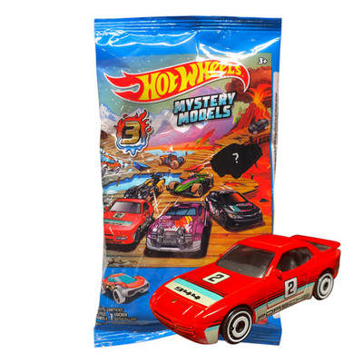 HOT WHEELS '89 Porsche 944 Turbo Red Chase Mystery Models Series 3 #2 HVW94 2024