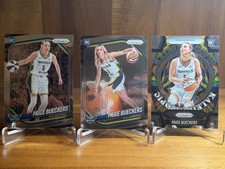 Paige Bueckers 2025 WNBA Prizm Kaleidoscopic #14 + Variation Rookie RC LOT:3