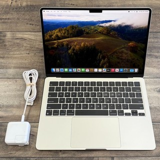 2024 Apple Macbook Air 13.6" (Apple M3 8GB RAM 256GB SSD) Starlight Laptop