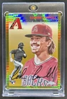 2023 Topps Chrome Platinum Corbin Carroll Gold Prism Refractor Rookie SSP #350