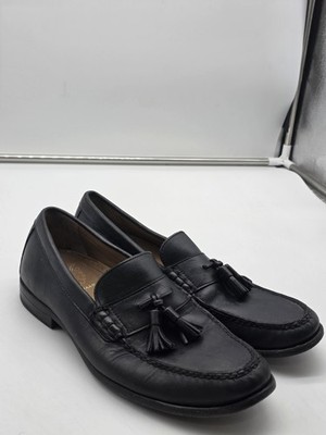 Cole Haan black leather tasseled loafers slip on shoes size 9 s-l400.jpg main image 3