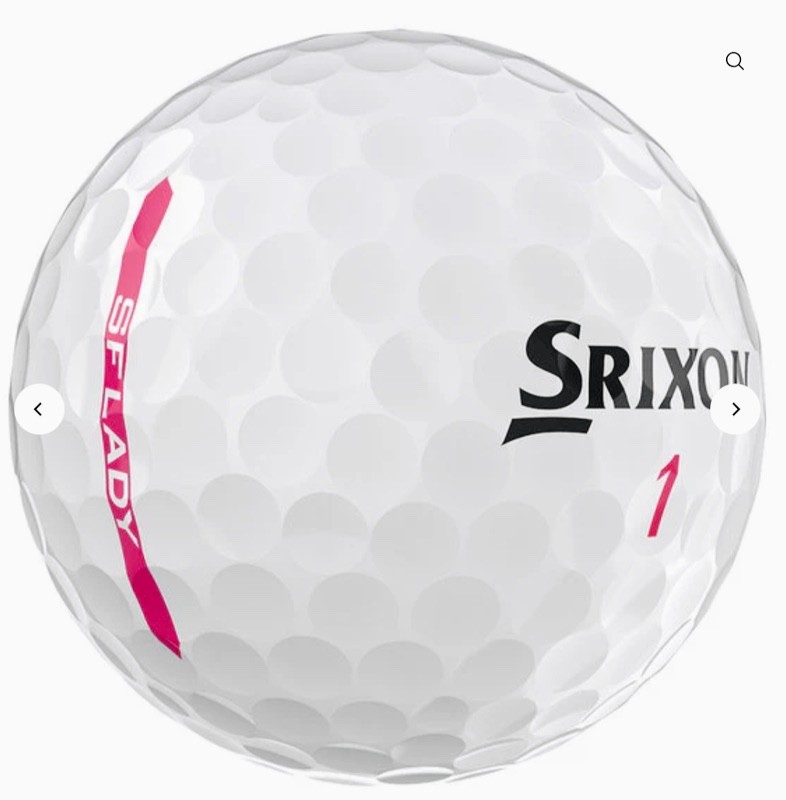 48 Srixon S F Lady White 4A/5A Free Shipping