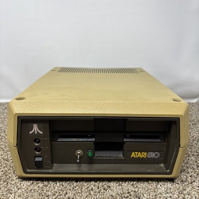 Atari 810 Floppy Disk Drive FOR PARTS OR REAIR READ