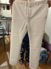 US Navy Vintage White Pants Men Size 38