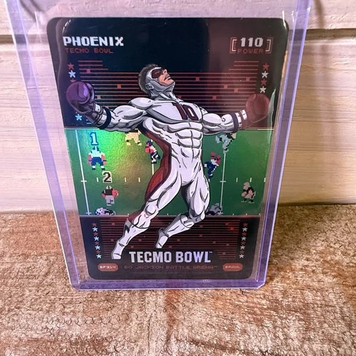 Bo Jackson Battle Arena Tecmo Bowl Phoenix Battlefoil