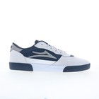 Lakai Cambridge Mens White Leather Lace Up Skate Inspired Sneakers Shoes