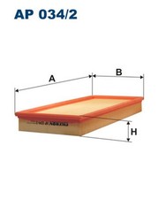 FILTRON Luftfilter AP 034/2 Filtereinsatz für MERCEDES W169 W245 KLASSE Sports FILTRON Luftfilter AP 034/2 Filtereinsatz für MERCEDES W169 W245 KLASSE Sports