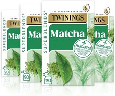 Twinings Superblends Super Green Matcha, 4 x 20 Tea bags