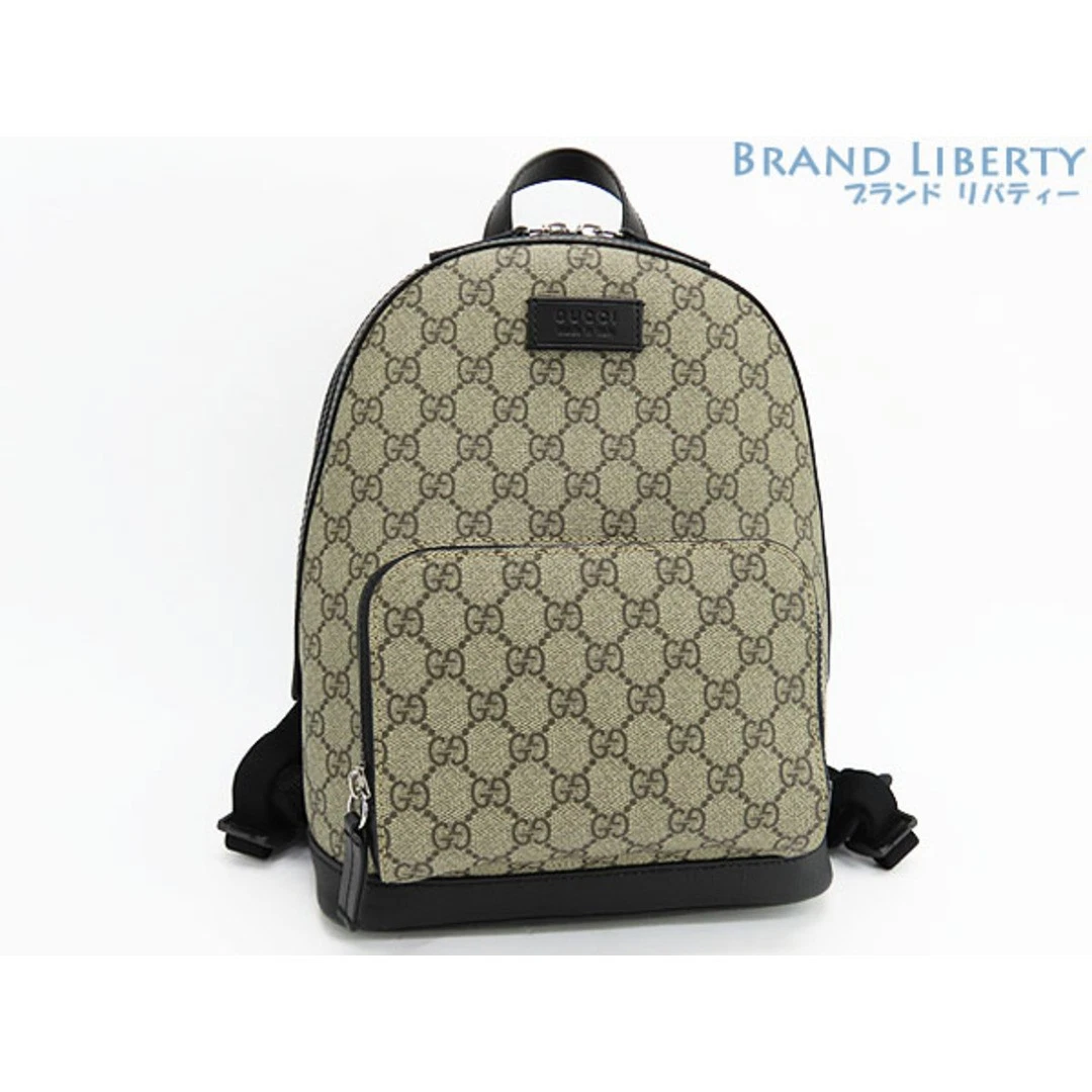 Sac à dos Gucci GG Supreme beige noir occasion LIBR 0