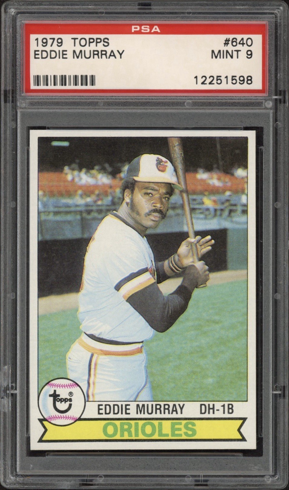 1979 Topps Eddie Murray #640 PSA 9 Mint HOF Baltimore Orioles 