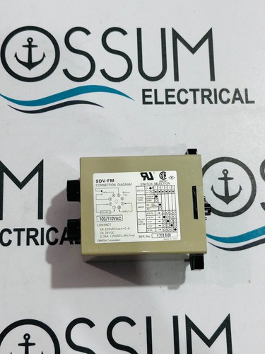Omron SDV-FM6 ANSCHLUSSPLAN 100-110VAC KOSTENLOSER VERSAND - Bild 3 von 4