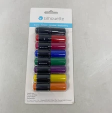 Silhouette Sketch Pens - Basic Colors 8-Pack Multicolor for Cameo/Portrait/Curio