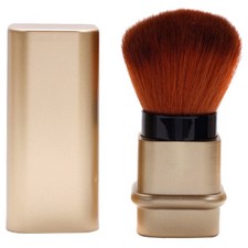 Makeup Brush Retractable Nail Dust Brush Golden Nylon Powder Blush Brush