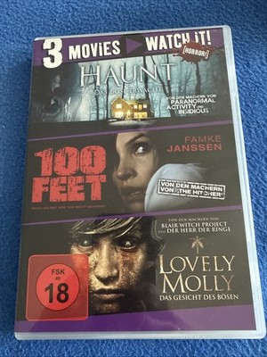Haunt / 100 Feet / Lovely Molly - 3 Filme in 1 - DVD - FSK 18