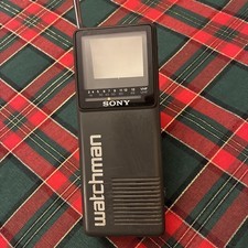 Sony Watchman FD-2A Portable TV Vintage 1985