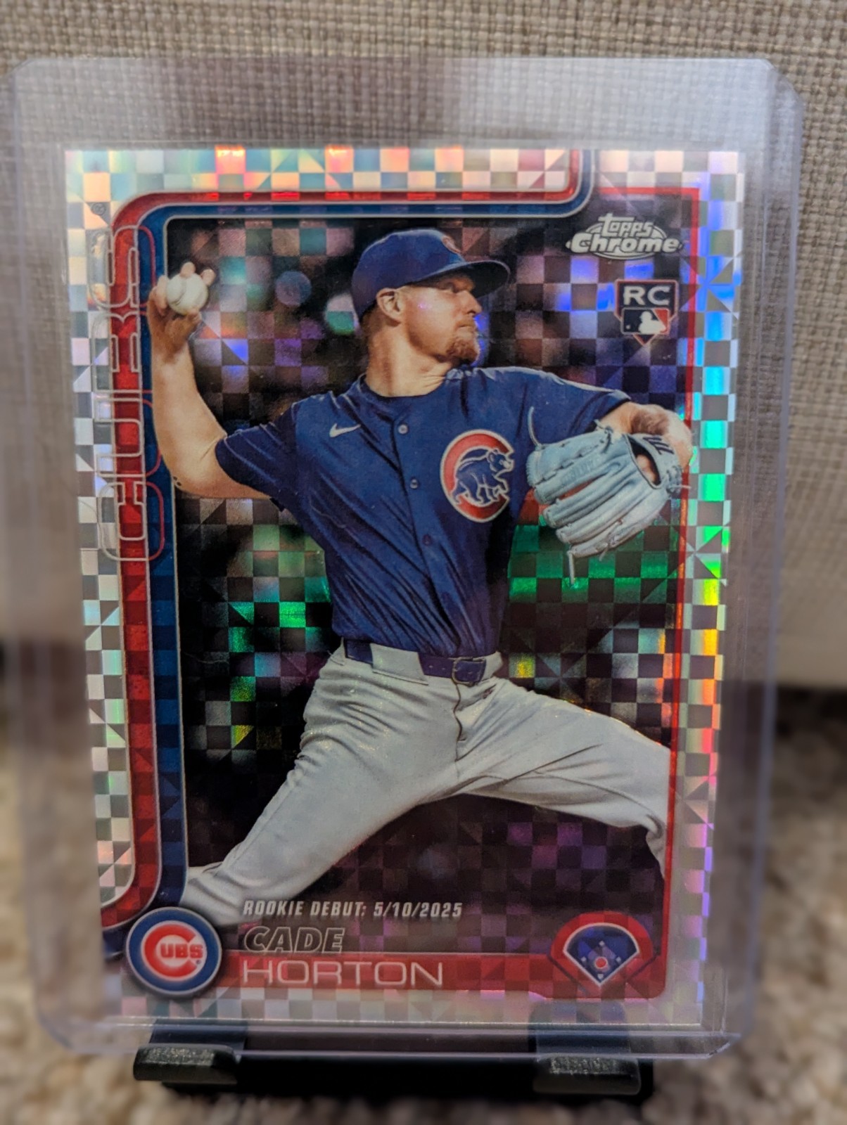 2025 Topps Chrome Update Cade Horton X-Fractor #USC102